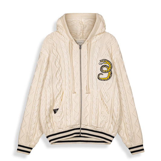 Droppin Science Cable Cream Sweatshirt