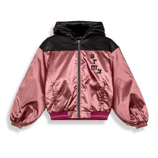 Chaqueta Bomber Chica Grimey Call of Yore Black