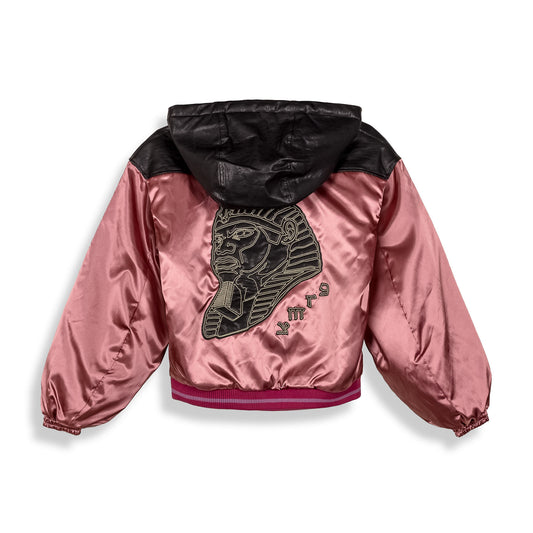 Chaqueta Bomber Chica Grimey Call of Yore Black