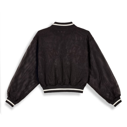 Chaqueta Chica Grimey "The Loot" Mesh - Black