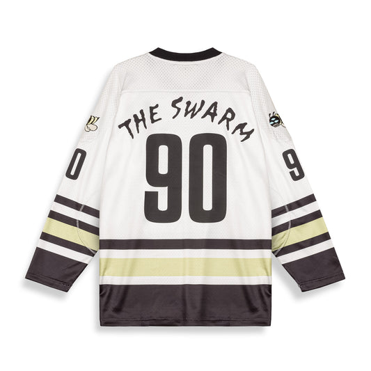 Camiseta De Hockey The Swarm Dc Shoes X Grimey Off White