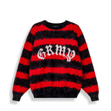 Pullover Rise Above Flames Mohair Rot