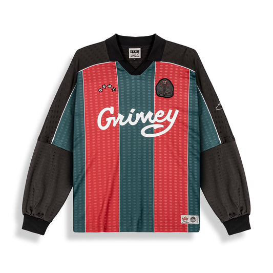 Sho Nuff Fußball-Langarmshirt Petrolgrün