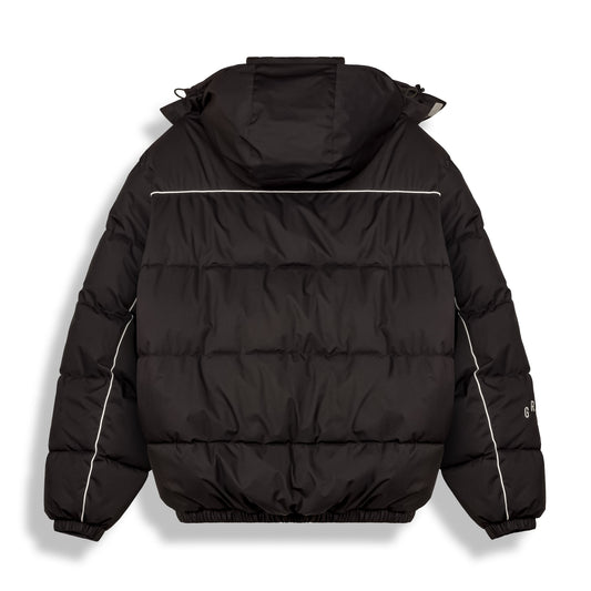 Infamous Puffer Black Coat