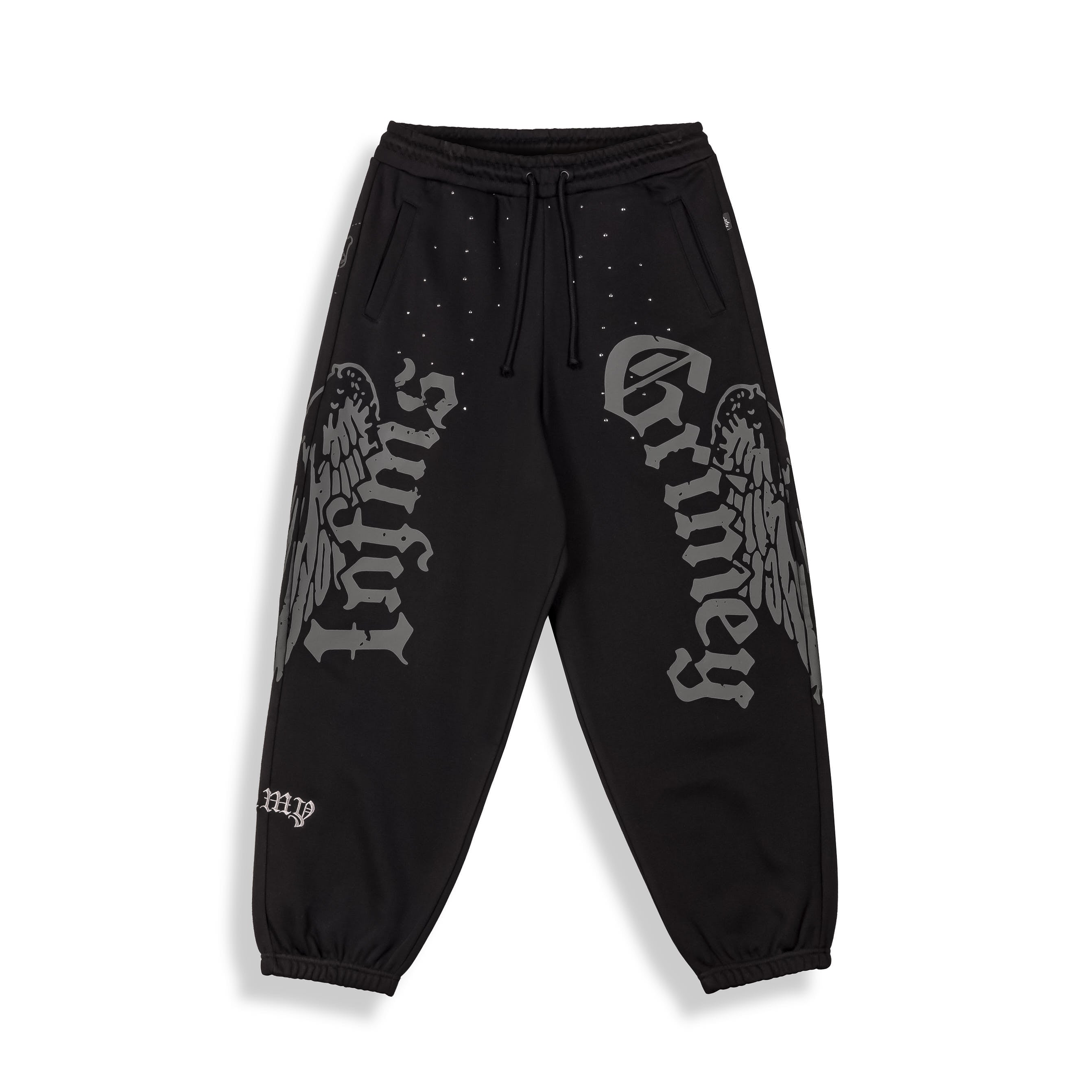 Pantalón Chief Watcher Baggy Black – Grimey