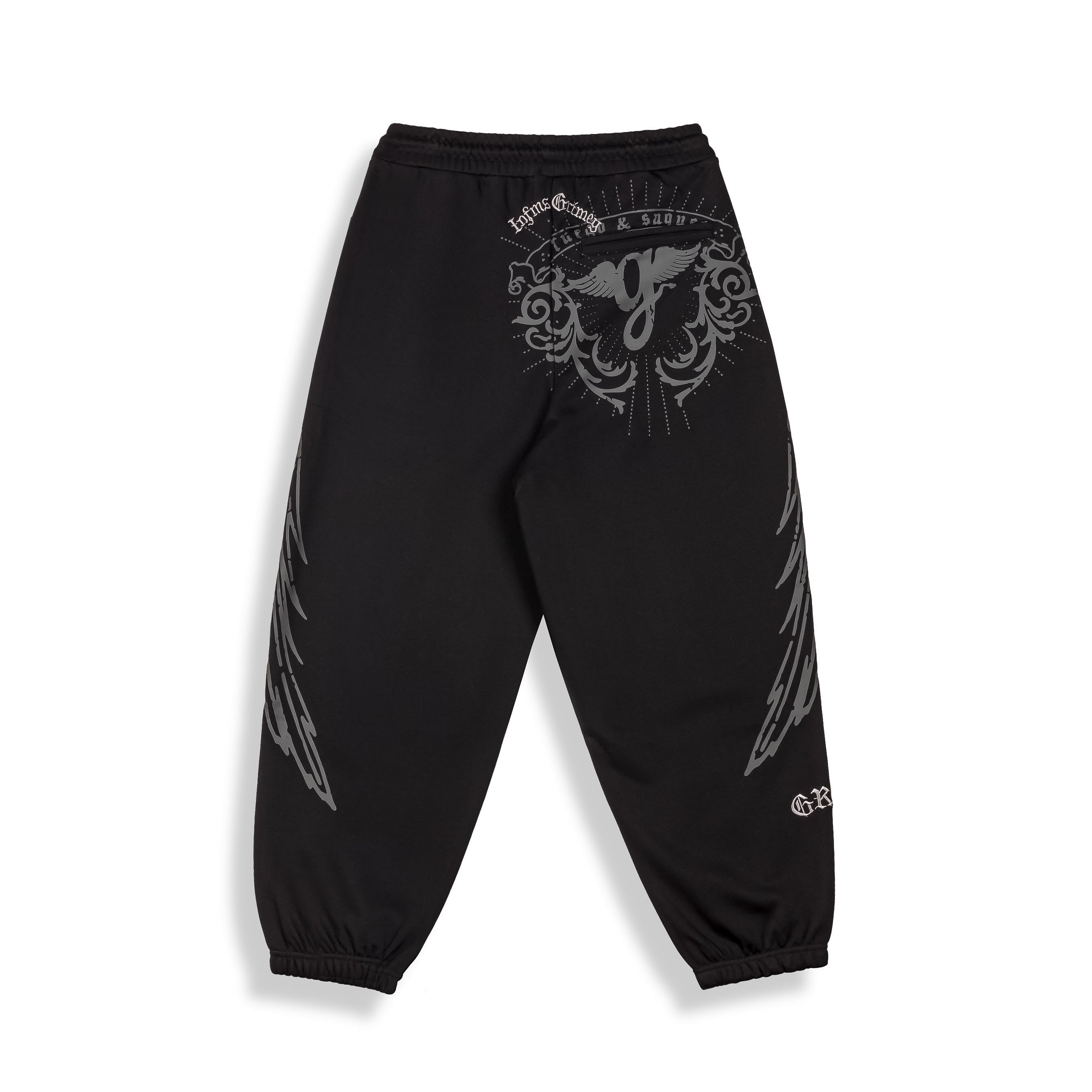 Pantalón Chief Watcher Baggy Black – Grimey