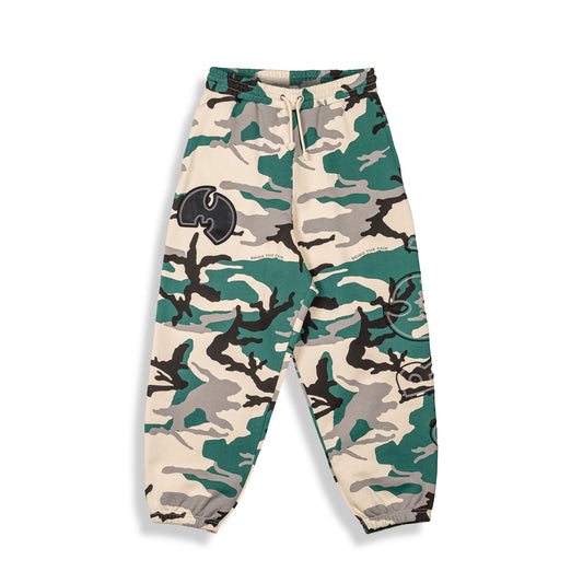 Pantalón Tical X Grimey Camo Baggy Green Camo