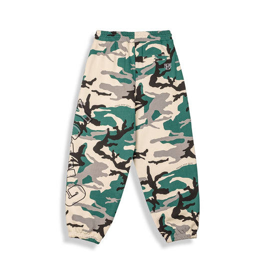 Pantalón Tical X Grimey Camo Baggy Green Camo