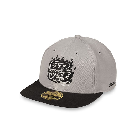 Gorra The Shelter Throw Up Fitted Grey