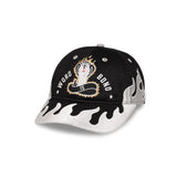 Sho Nuff Curved Visor Snapback Cap Black