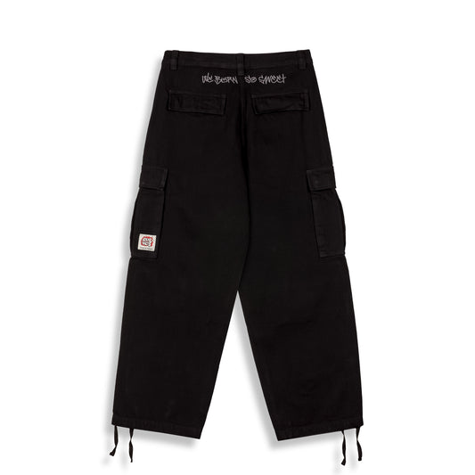 Denim Cargo Pants The Shelter Regular Black