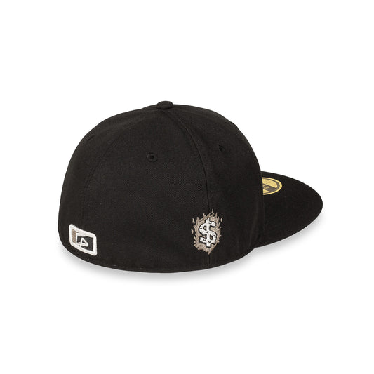 The Shelter Fitted Black Cap