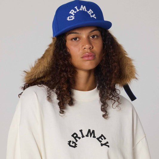 Gorra The Infamous Fur Trapper Fited Royal Blue