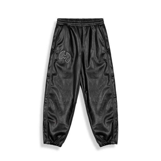 Pantalón Tical X Grimey Pu Leather Black
