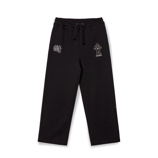 The Shelter Wide Leg Black Pants