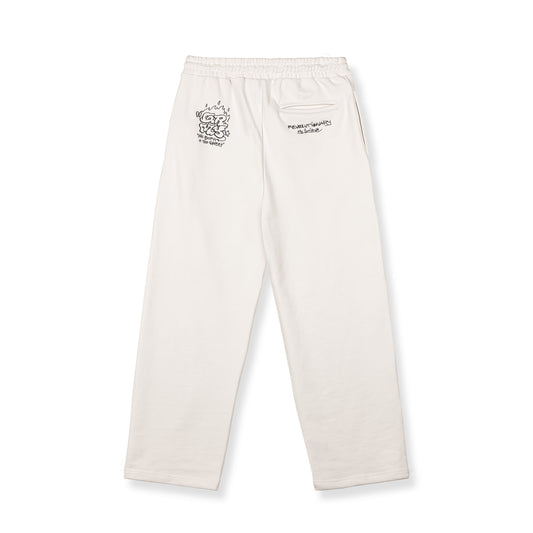 The Shelter Wide Leg We Burn So Sweet Off White Pants