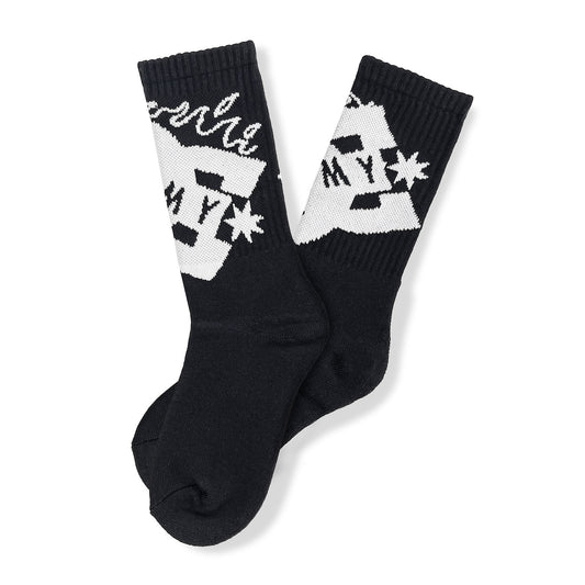 Calcetines The Swarm Dc Shoes X Grimey Black