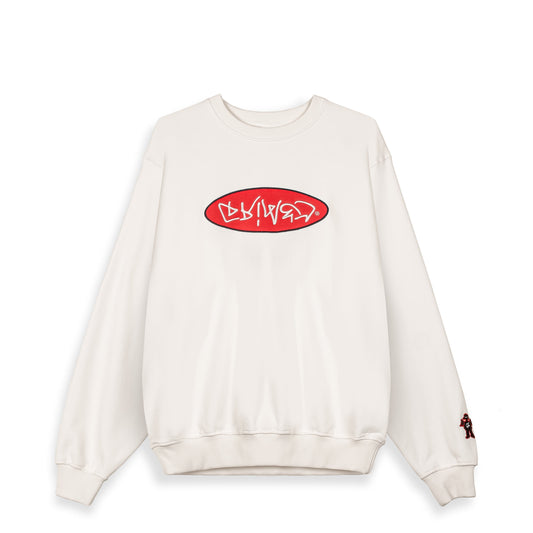 The Shelter We Burn So Sweet Off White Sweatshirt