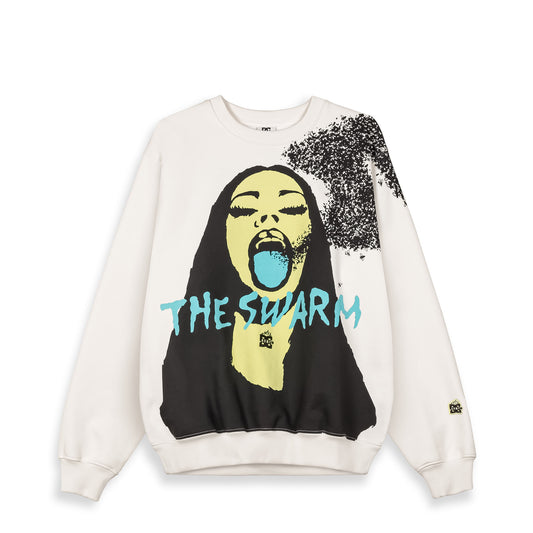 Sudadera The Swarm Dc Shoes X Grimey Raw Honey Off White
