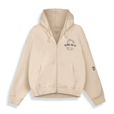 Sudadera Wild One Zipper Cream