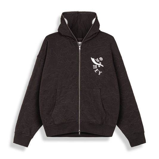 Hoodie Odd Cutlass Zipper Black