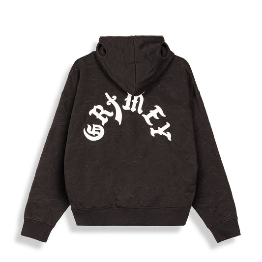 Sudadera Odd Cutlass Zipper Black