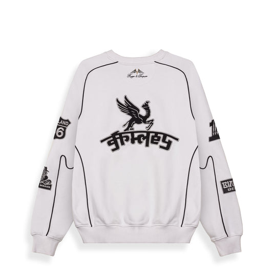 Race War Light Grey Sweatshirt