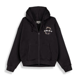 Kapuzenjacke Wild One Zipper Schwarz