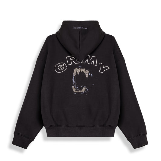 Sudadera Wild One Zipper Black