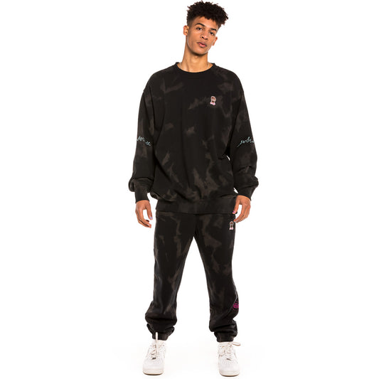 Sudadera Grimey DAY DREAMER Crewneck Bleached Black - Spring 22