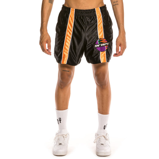 Bermuda Grimey Acknowledge Laufshorts SS20 Schwarz