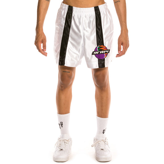 Bermuda Grimey Acknowledge Laufshorts SS20 Weiß