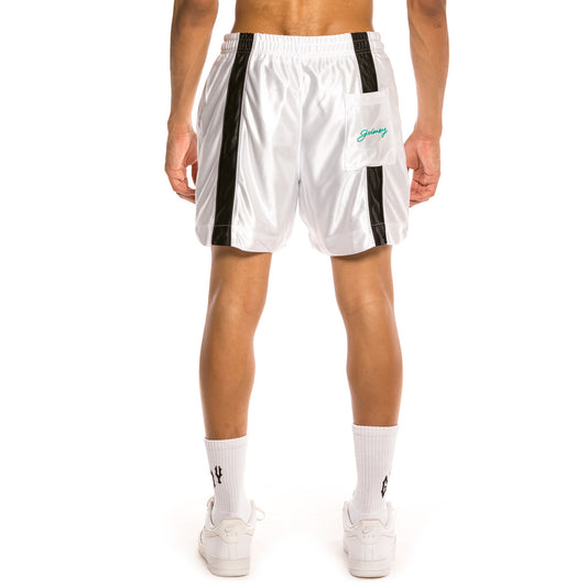 Bermuda Grimey Acknowledge Laufshorts SS20 Weiß