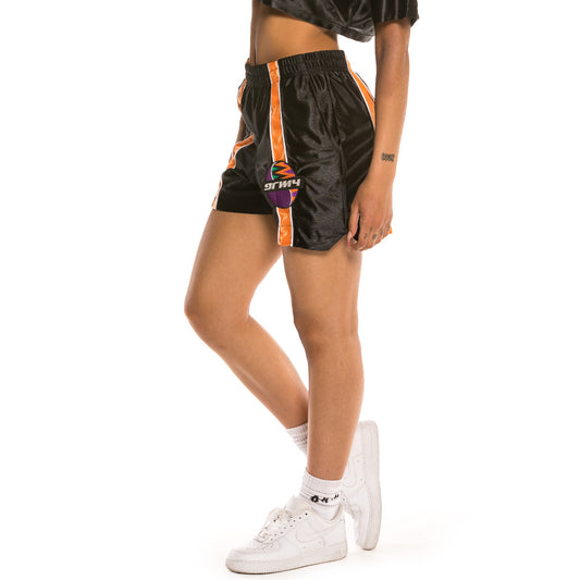 Grimey Acknowledge Unisex Running Shorts SS20 Black
