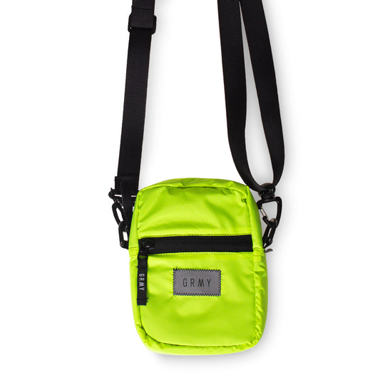 Grimey Flying Saucer Shoulder Bag FW19 Fluor Yellow