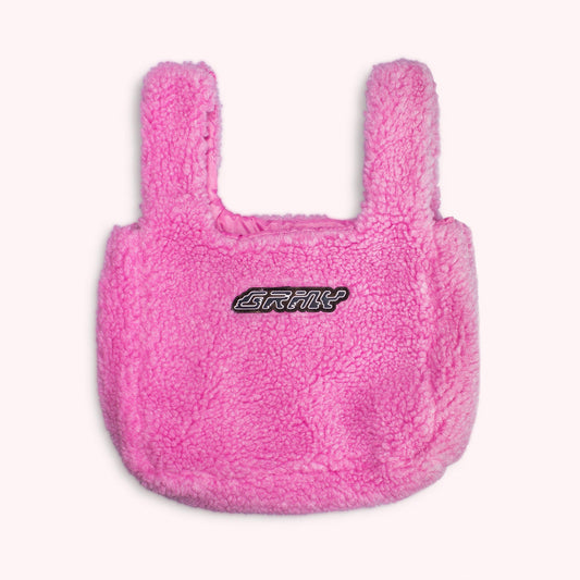 Bolso Grimey "space Lady" Sherpa Handbag | Winter  21 - Pink