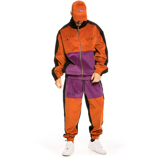 Pack Grimey Track Jacket + Pants Nite Marauder Corduroy  FW20 Brick