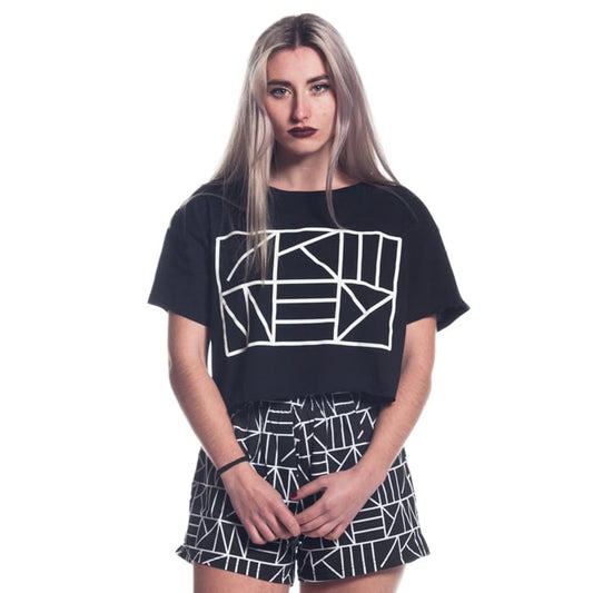 CAMISETA CHICA COTTON MOUTH TOP SS16 BLACK