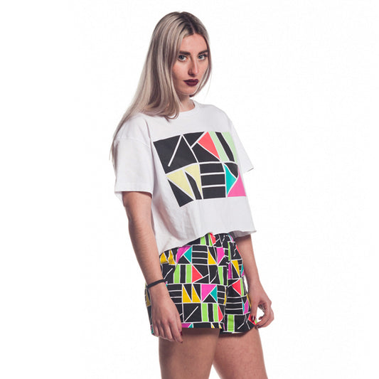 CAMISETA CHICA COTTON MOUTH TOP SS16 WHITE
