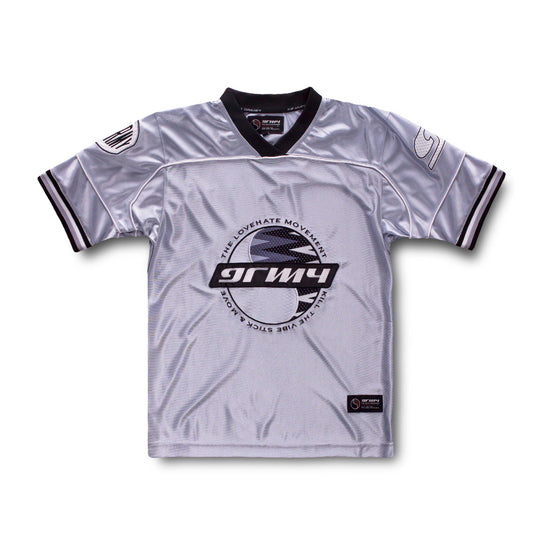 Football Grimey Acknowledge Jersey SS20 Silver