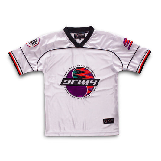 Football Grimey Acknowledge Jersey SS20 White