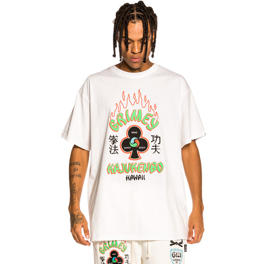 Pack Grimey Pantalón + T-Shirt "Destroy All Fear" - White | Fall 21