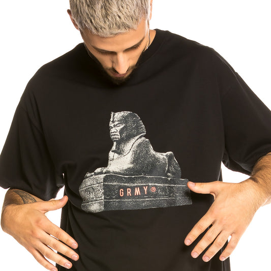 Camiseta Grimey CALL OF SPHINX FW20 Black