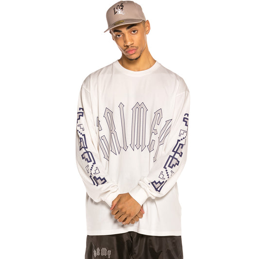 Camiseta Grimey Carnitas Chicas Bonitas Long Sleeve SS20 White