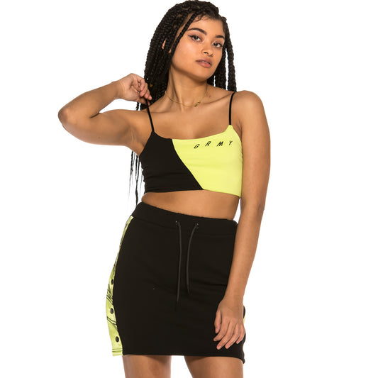 Pack Grimey Top + Rock Steamy Blacktop SS19 Schwarz / Limette