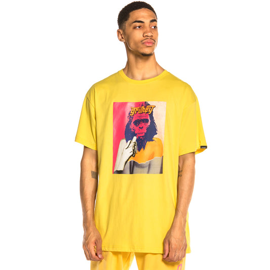 Camiseta Grimey Eloquent Rage Tee SS20 Yellow