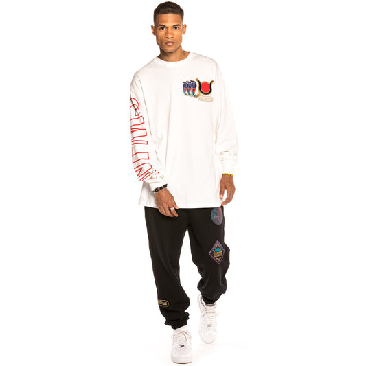 Pack Grimey Long Sleeve shirt + Track Pant Engineering FW19 White