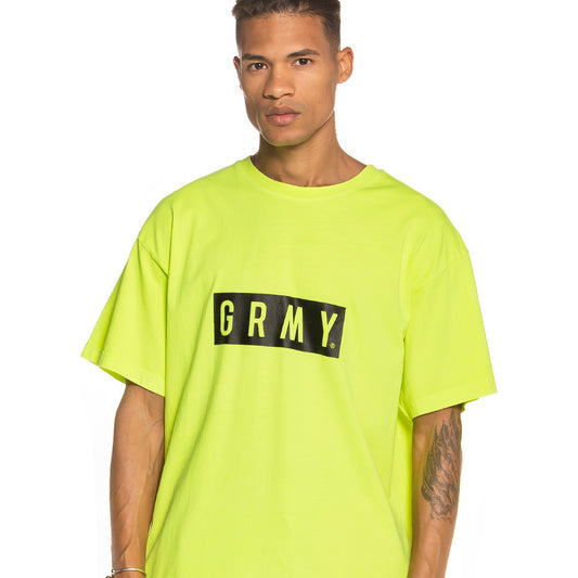 Camiseta Grimey Flying Saucer Tee FW19 Fluor Yellow