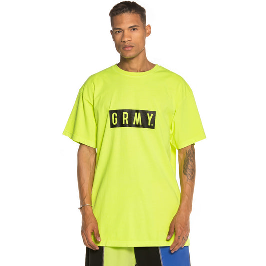 Camiseta Grimey Flying Saucer Tee FW19 Fluor Yellow