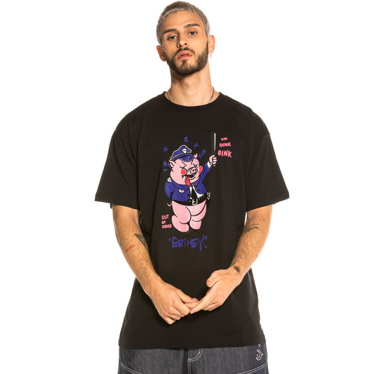 Camiseta Grimey Oink FW20 Black